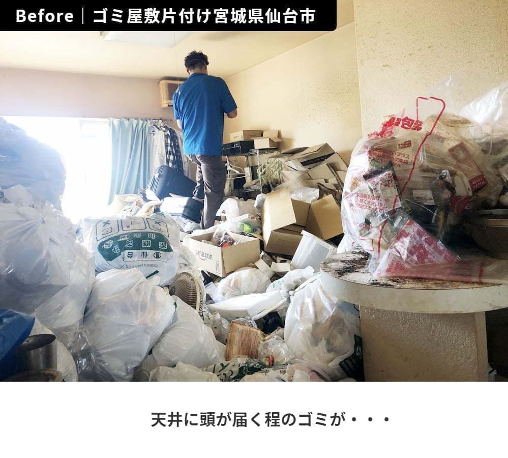 Before|ゴミ屋敷片付け 宮城県仙台市